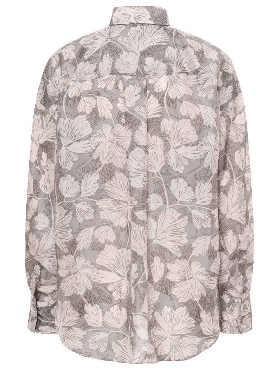 Блуза шелковая