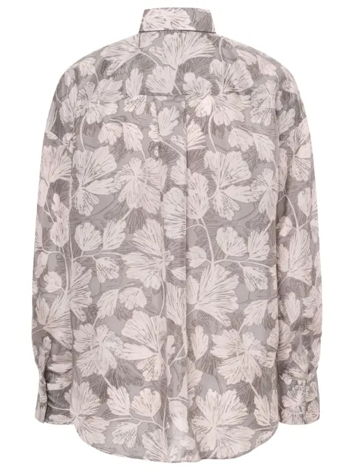 Блуза шелковая BRUNELLO CUCINELLI