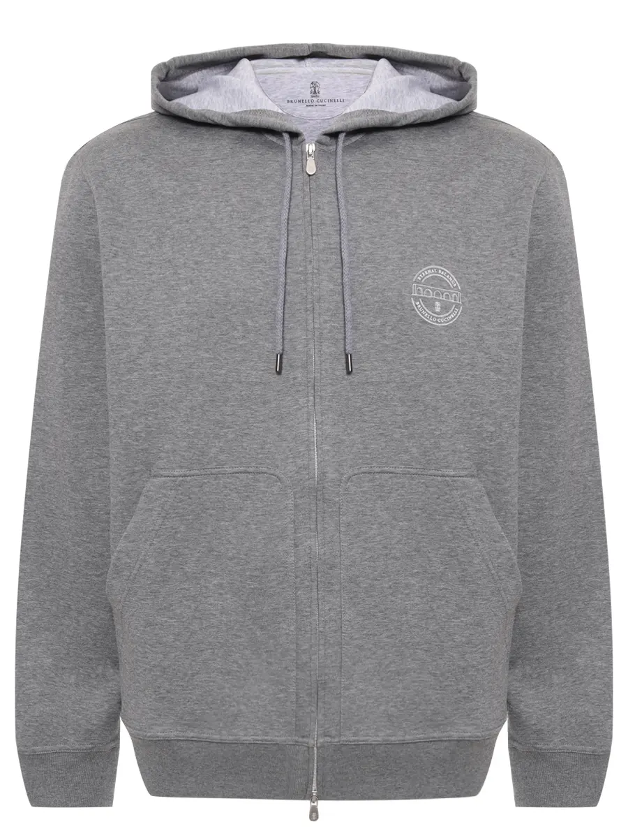 Толстовка однотонная