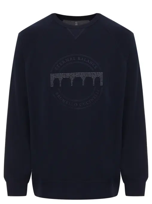 Свитшот хлопковый BRUNELLO CUCINELLI