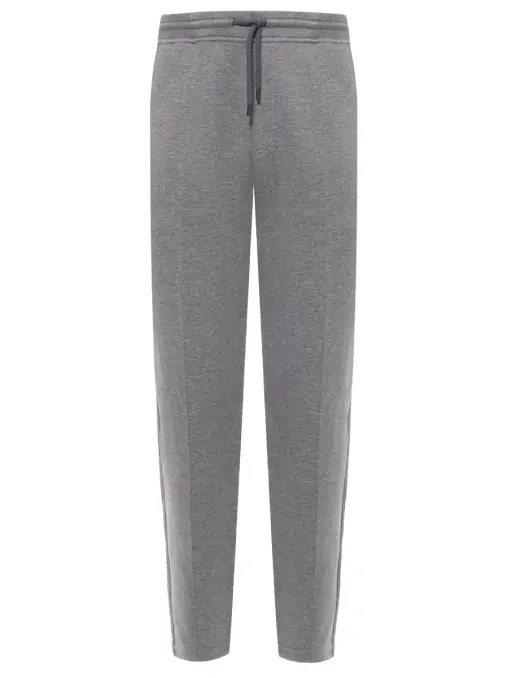 Брюки спортивные однотонные BRUNELLO CUCINELLI