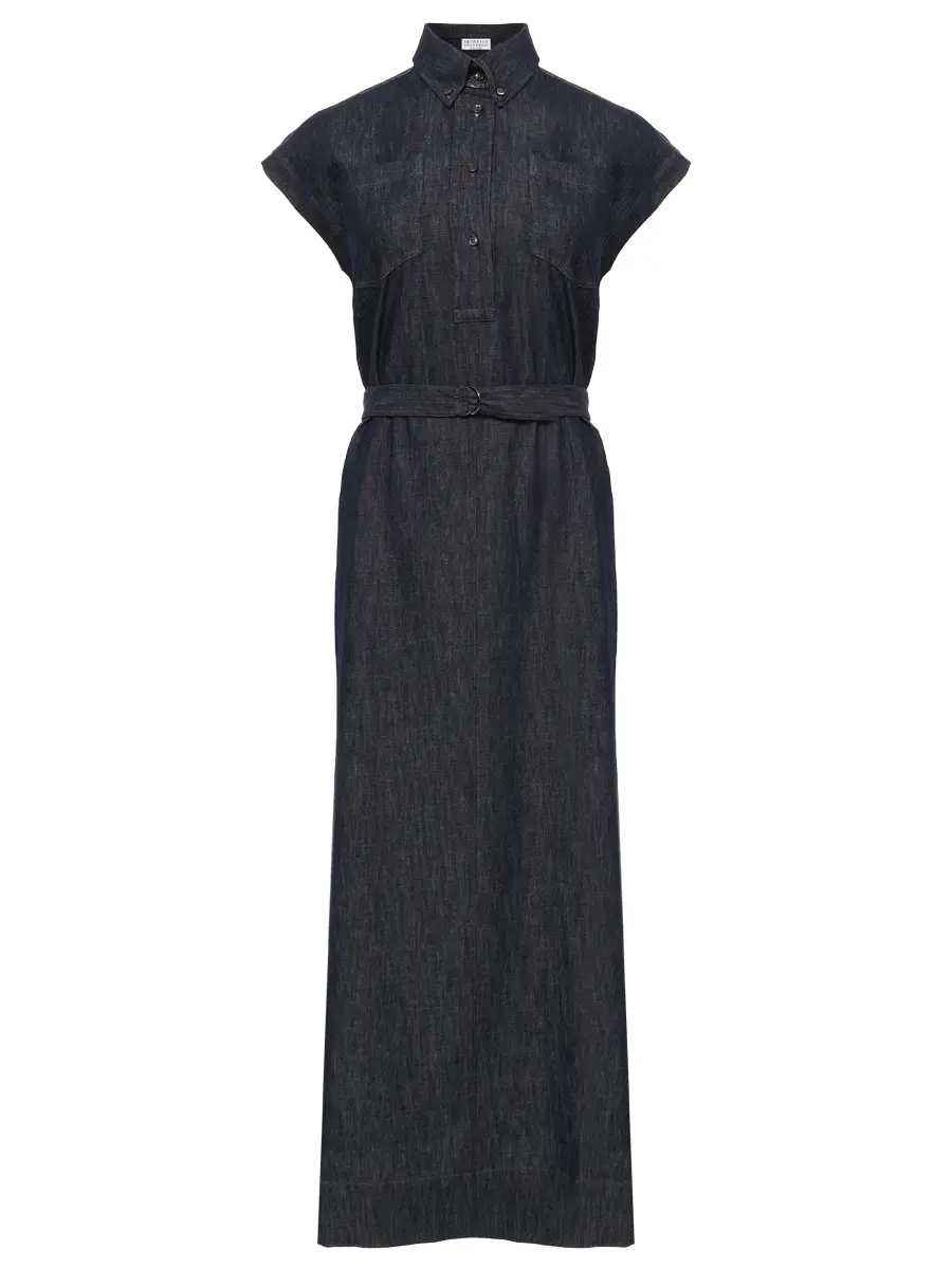 Платье джинсовое