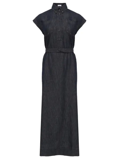 Платье джинсовое BRUNELLO CUCINELLI