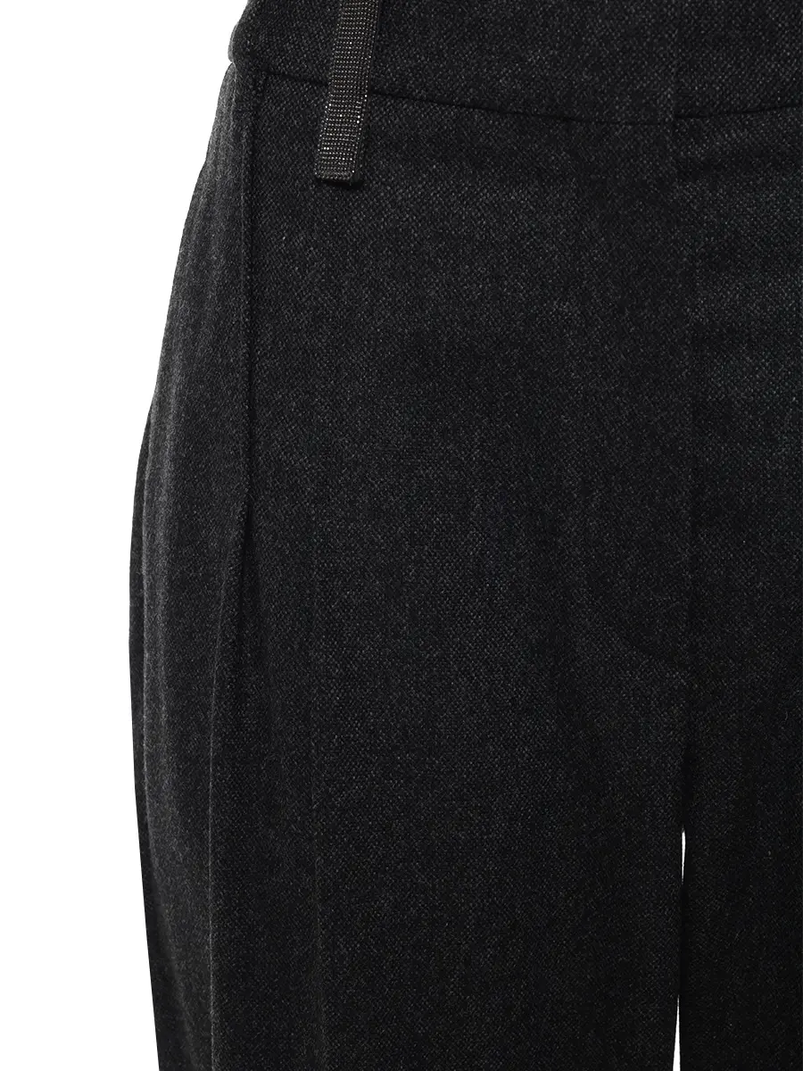 Брюки шерстяные