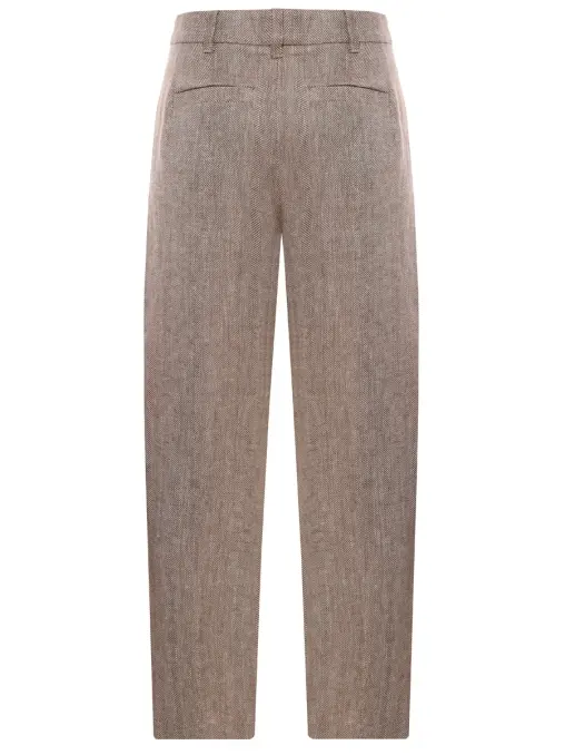 Брюки льняные BRUNELLO CUCINELLI