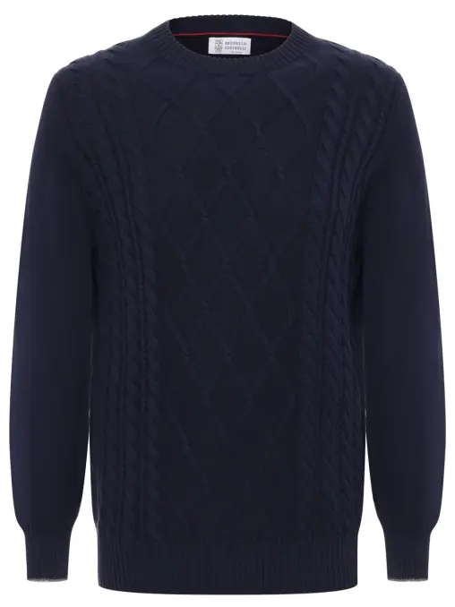 Джемпер хлопковый BRUNELLO CUCINELLI