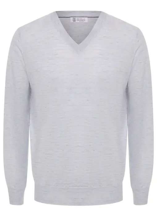 Джемпер однотонный BRUNELLO CUCINELLI