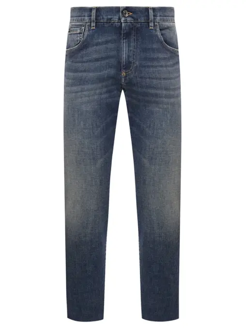Джинсы Slim Fit хлопковые DOLCE & GABBANA