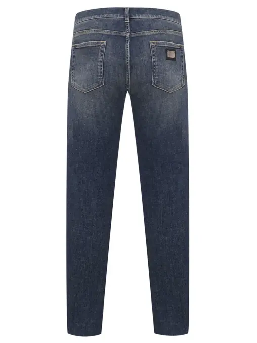 Джинсы Slim Fit хлопковые DOLCE & GABBANA