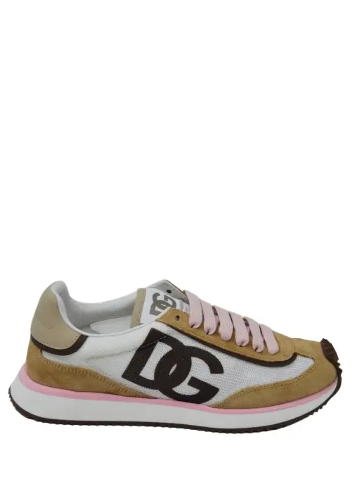 Кроссовки комбинированные DOLCE & GABBANA