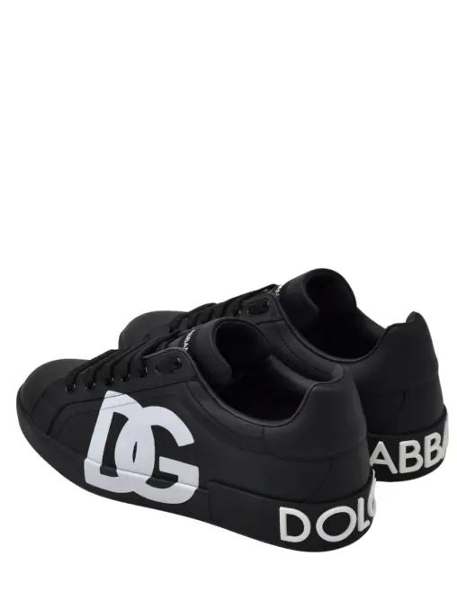Кеды кожаные Portofino DOLCE & GABBANA