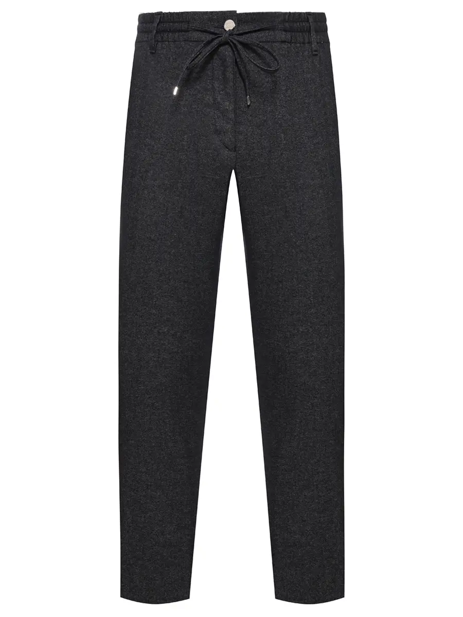 Брюки однотонные