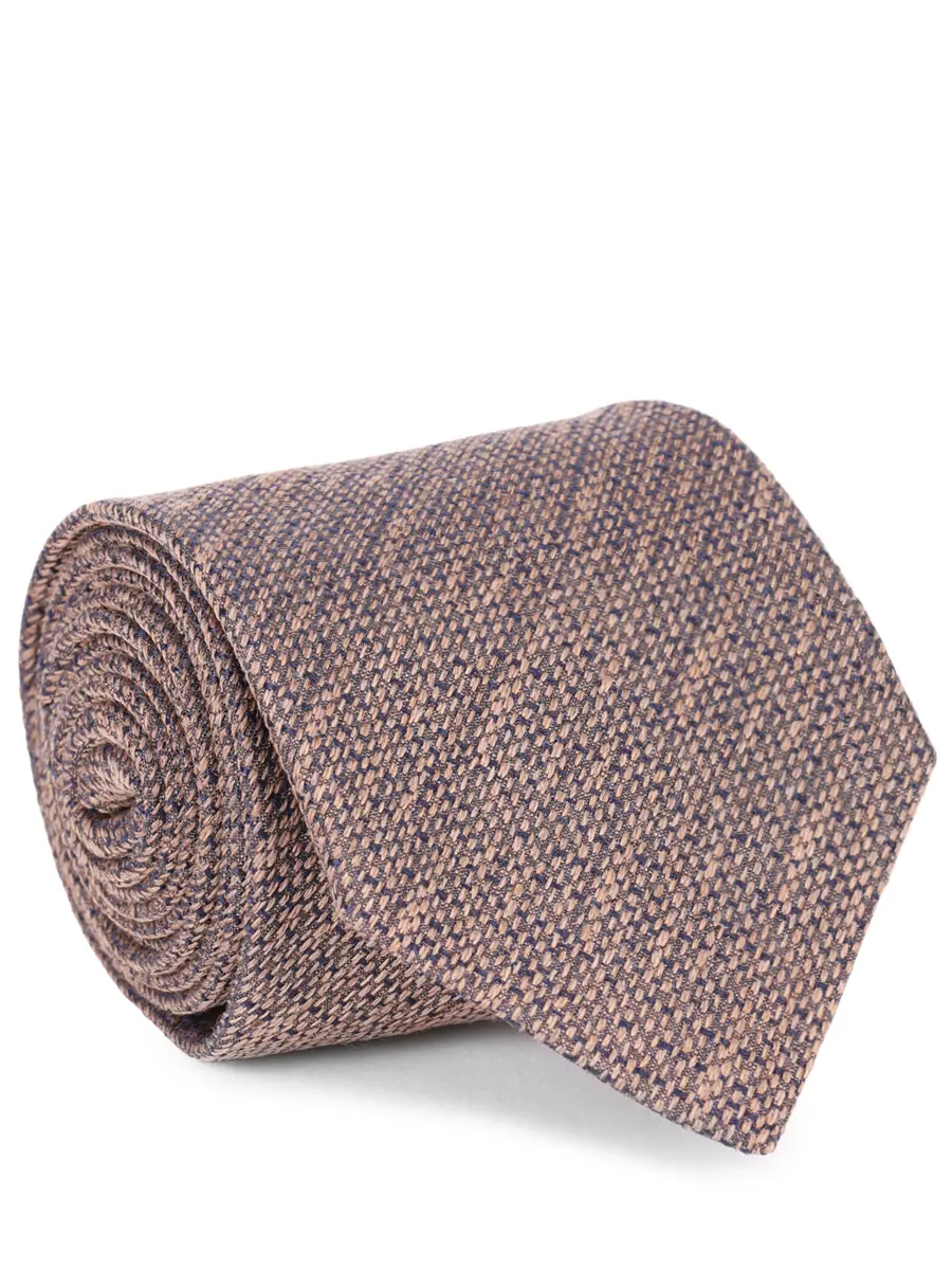 Галстук из шелка и шерсти