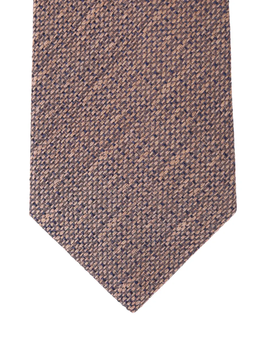 Галстук из шелка и шерсти