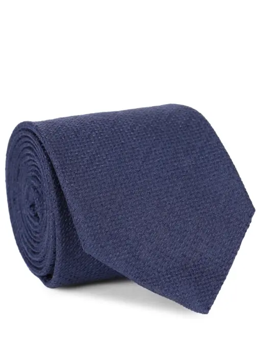 Галстук из шелка и шерсти CANALI