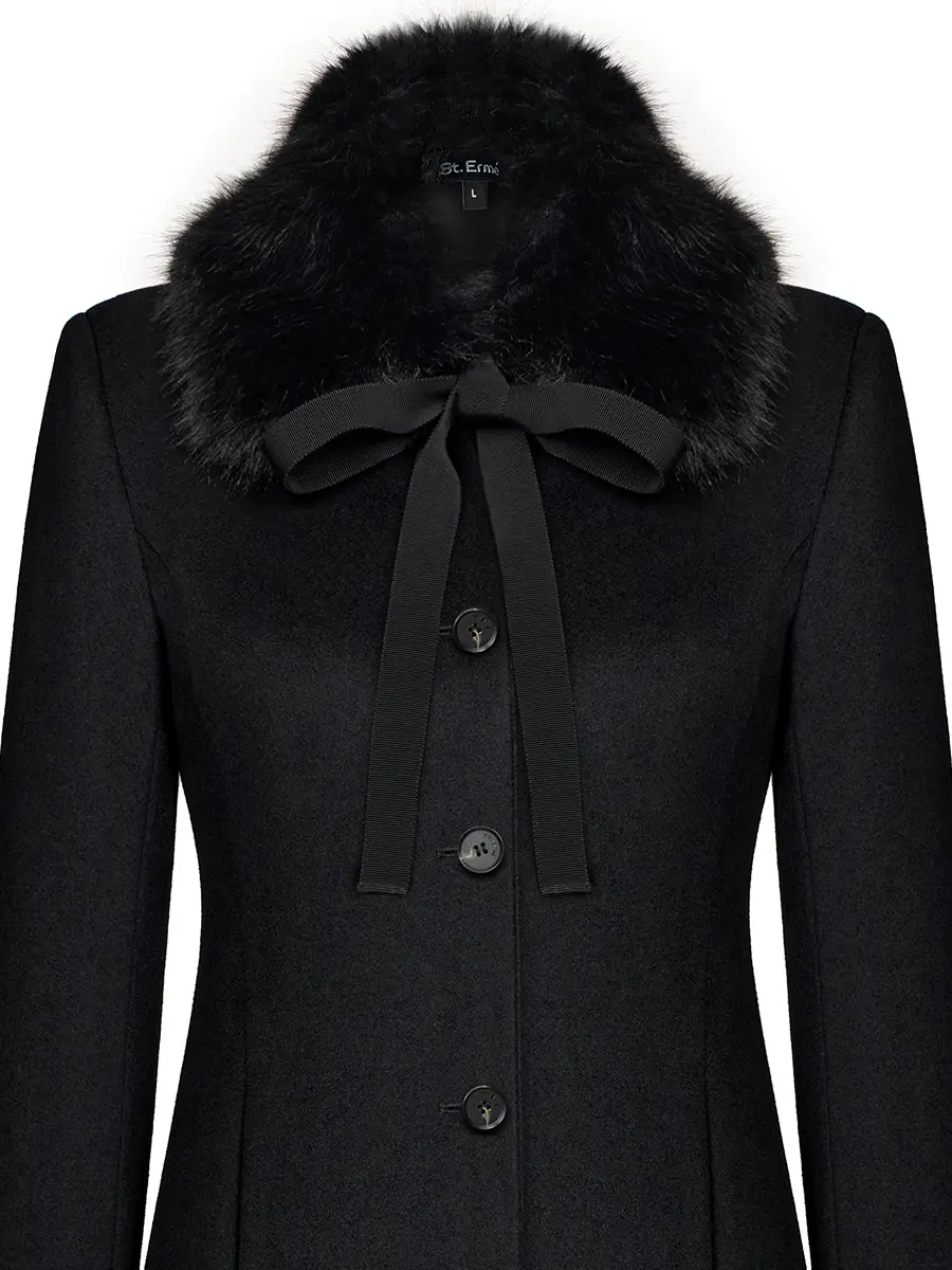 Пальто шерстяное