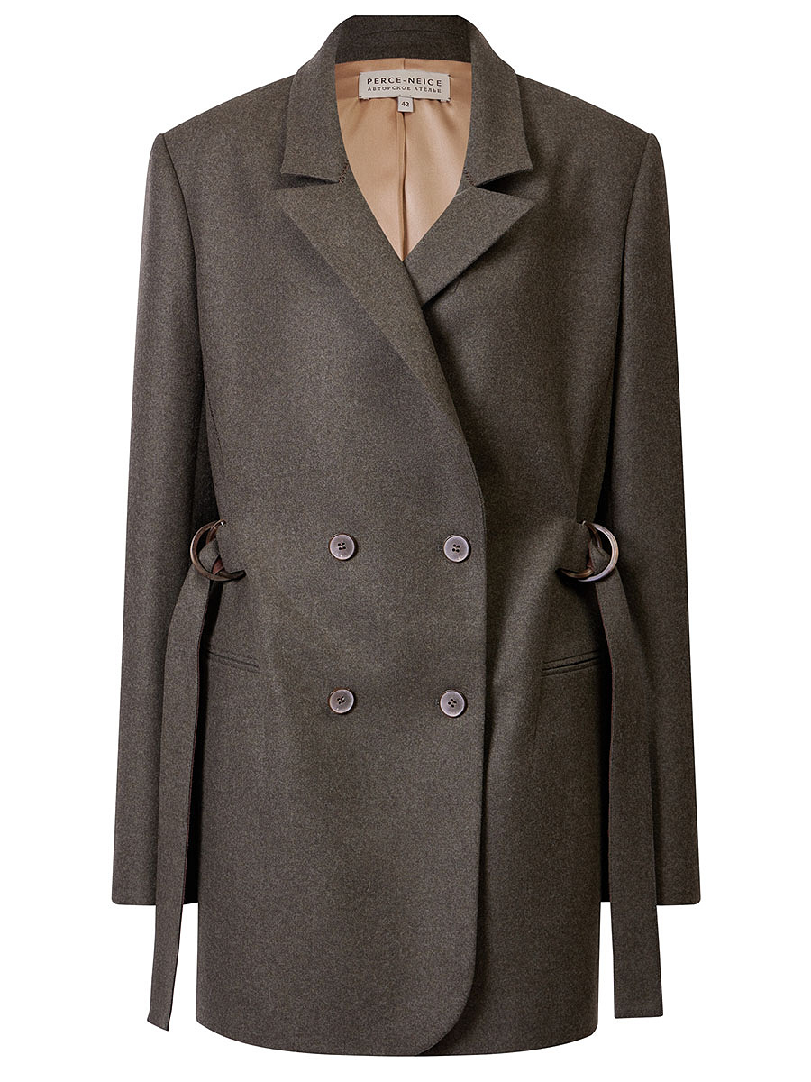 Жакет шерстяной