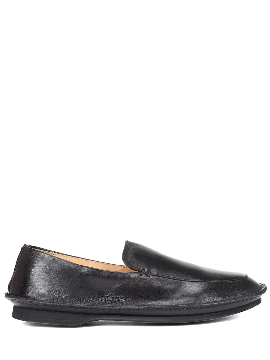 Лоферы кожаные