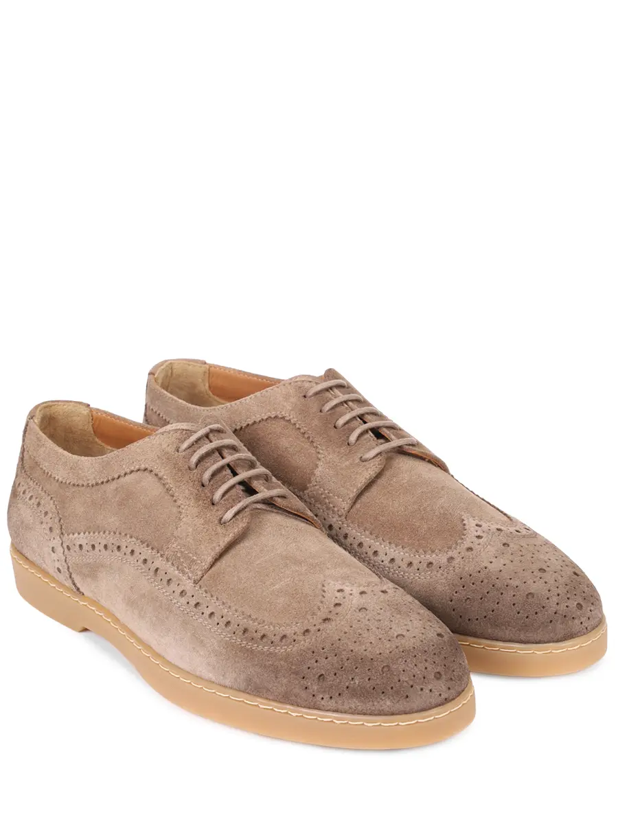 Дерби замшевые