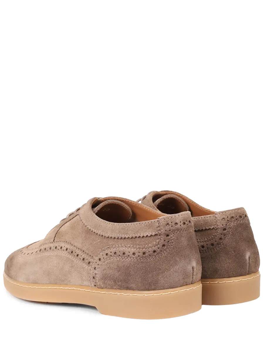 Дерби замшевые