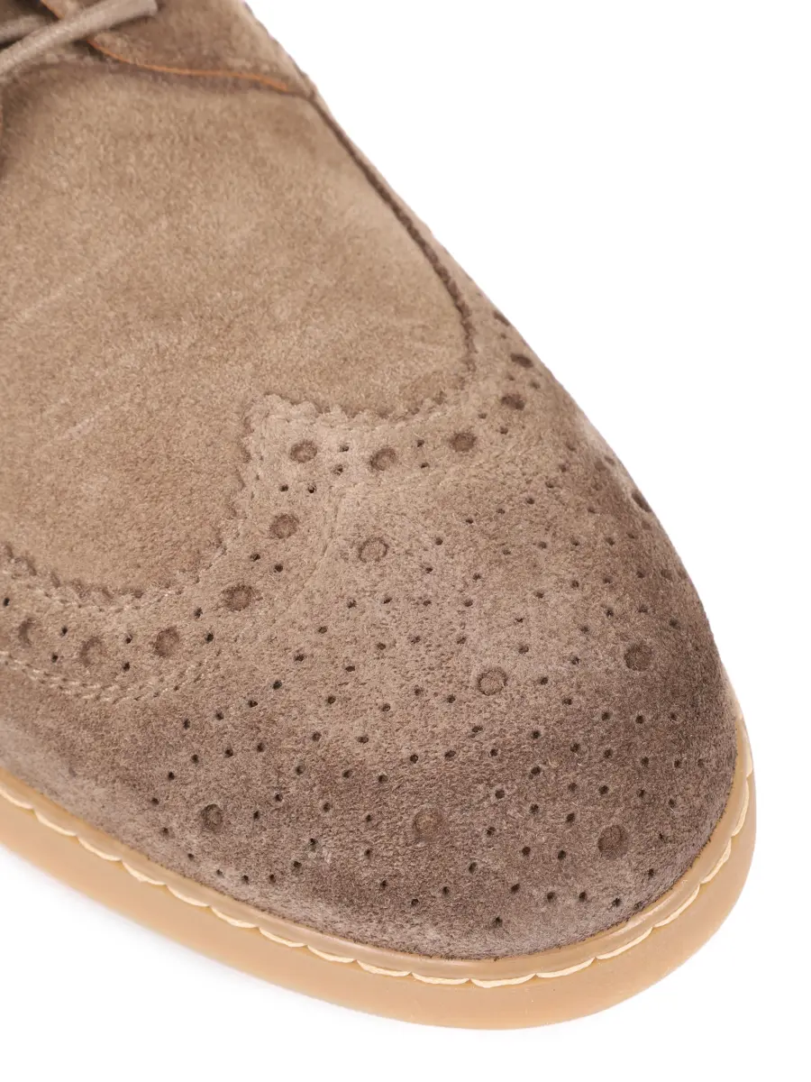 Дерби замшевые