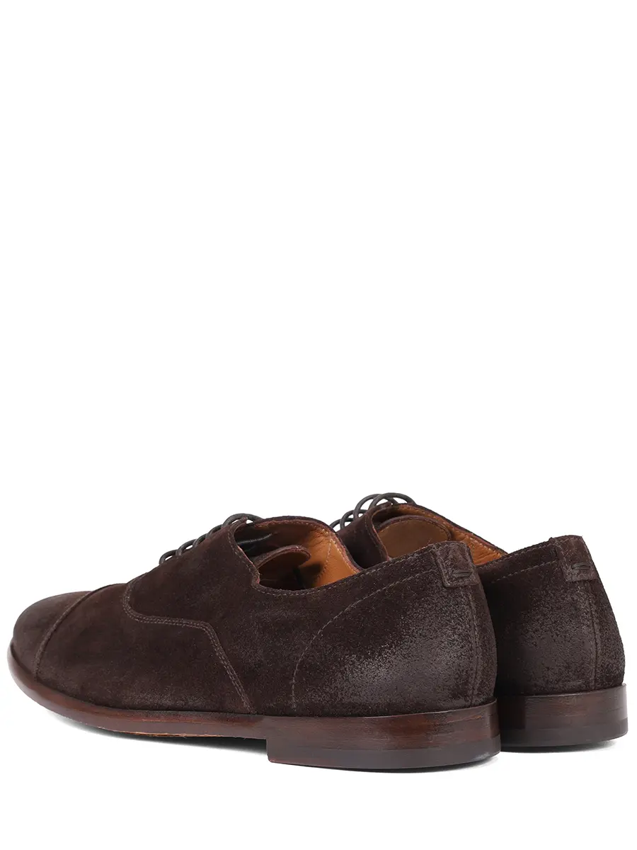 Оксфорды замшевые