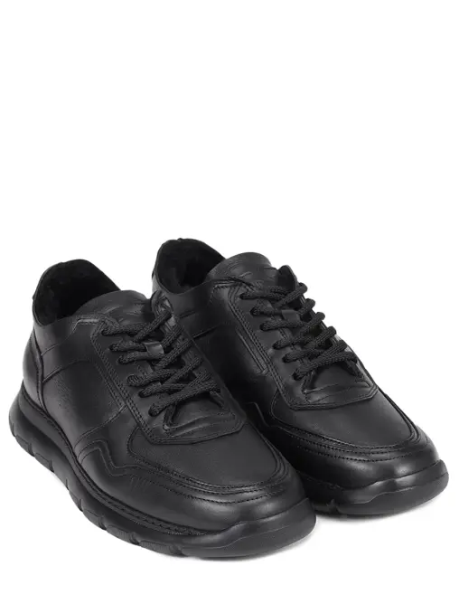 Кроссовки кожаные на меху BALDININI