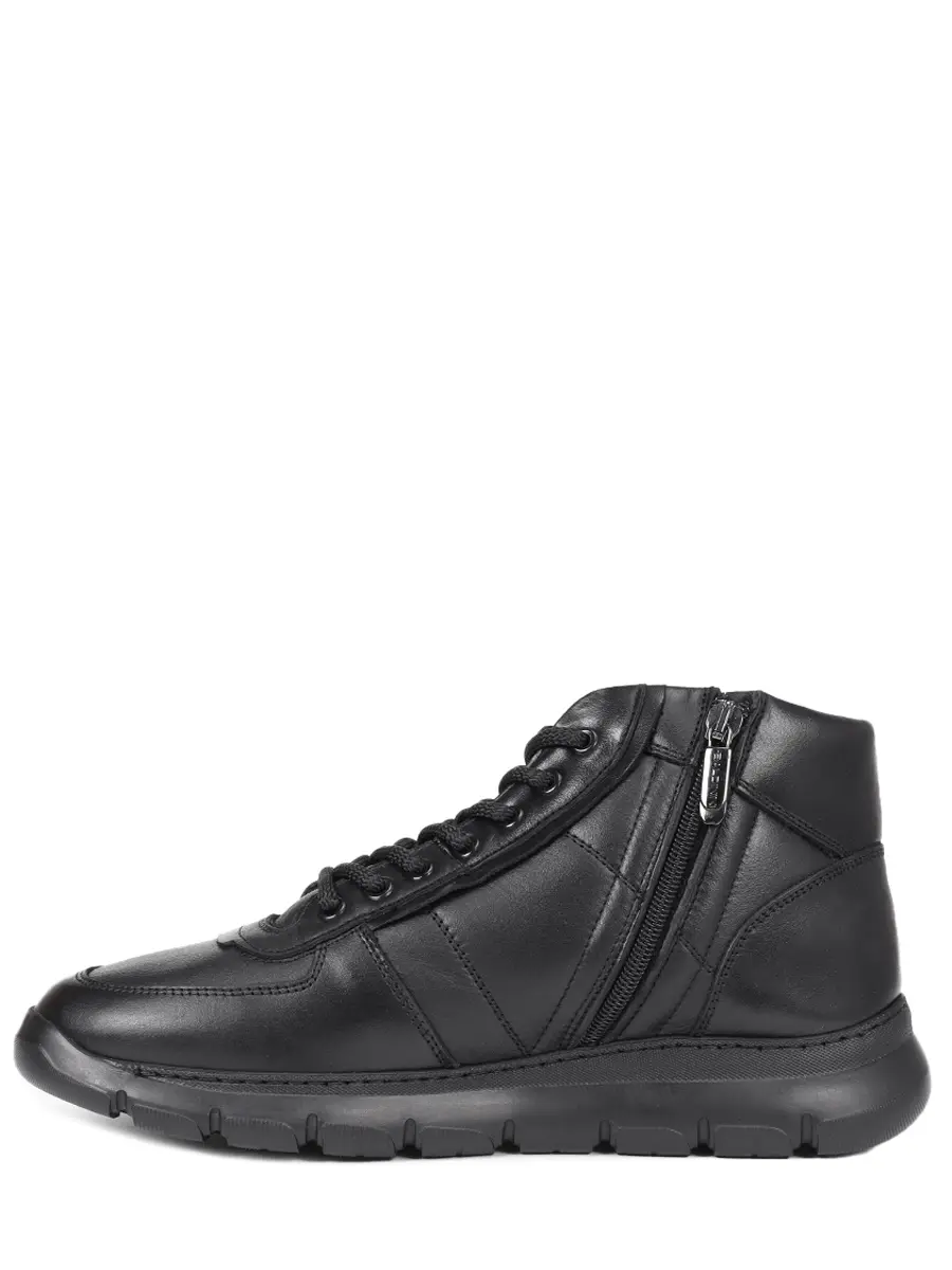 Кроссовки кожаные на меху