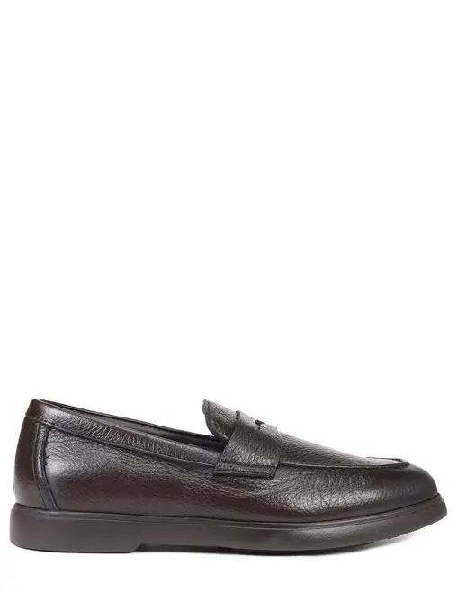 Лоферы кожаные на меху BLU BARRETT