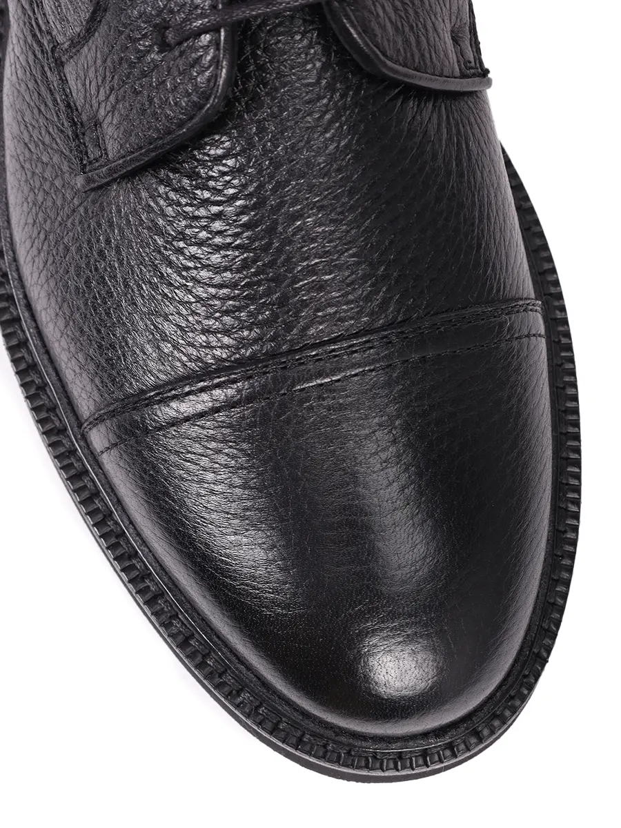 Ботинки кожаные на меху