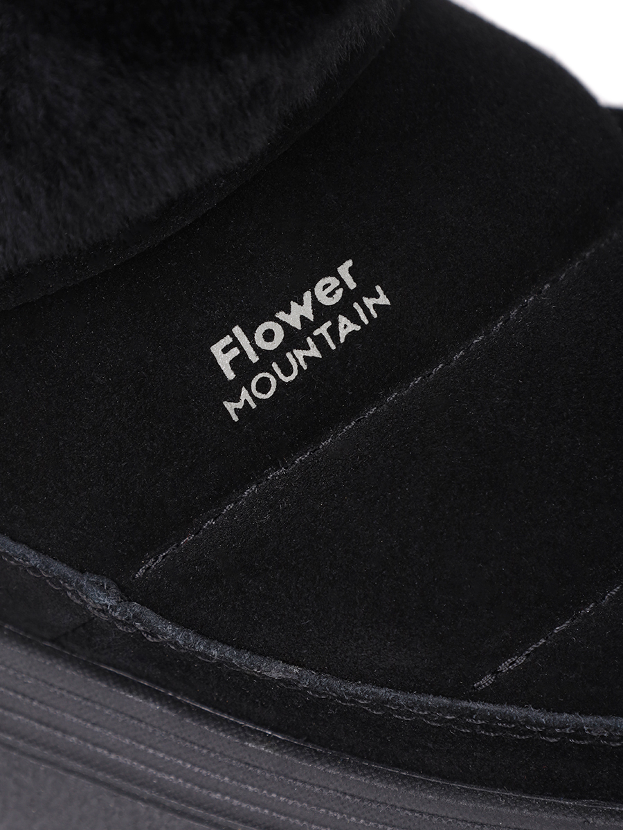 Ботинки замшевые