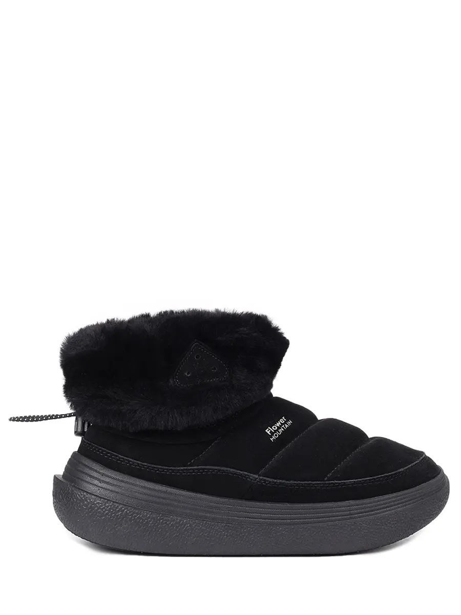 Ботинки замшевые