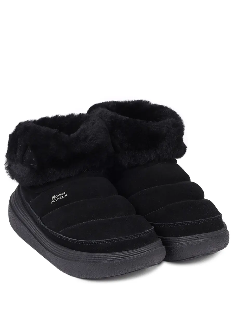 Ботинки замшевые