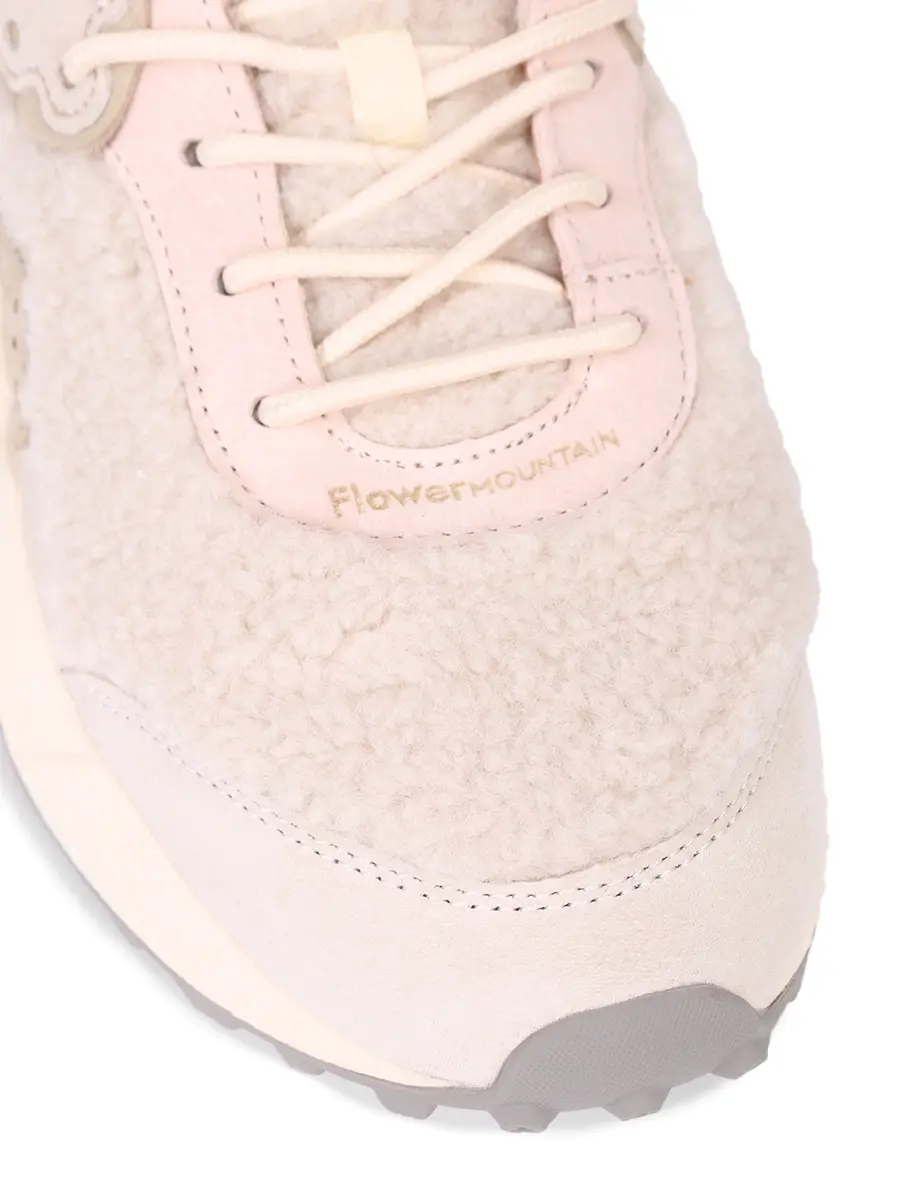 Кроссовки комбинированные на меху