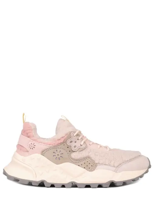 Кроссовки комбинированные на меху FLOWER MOUNTAIN