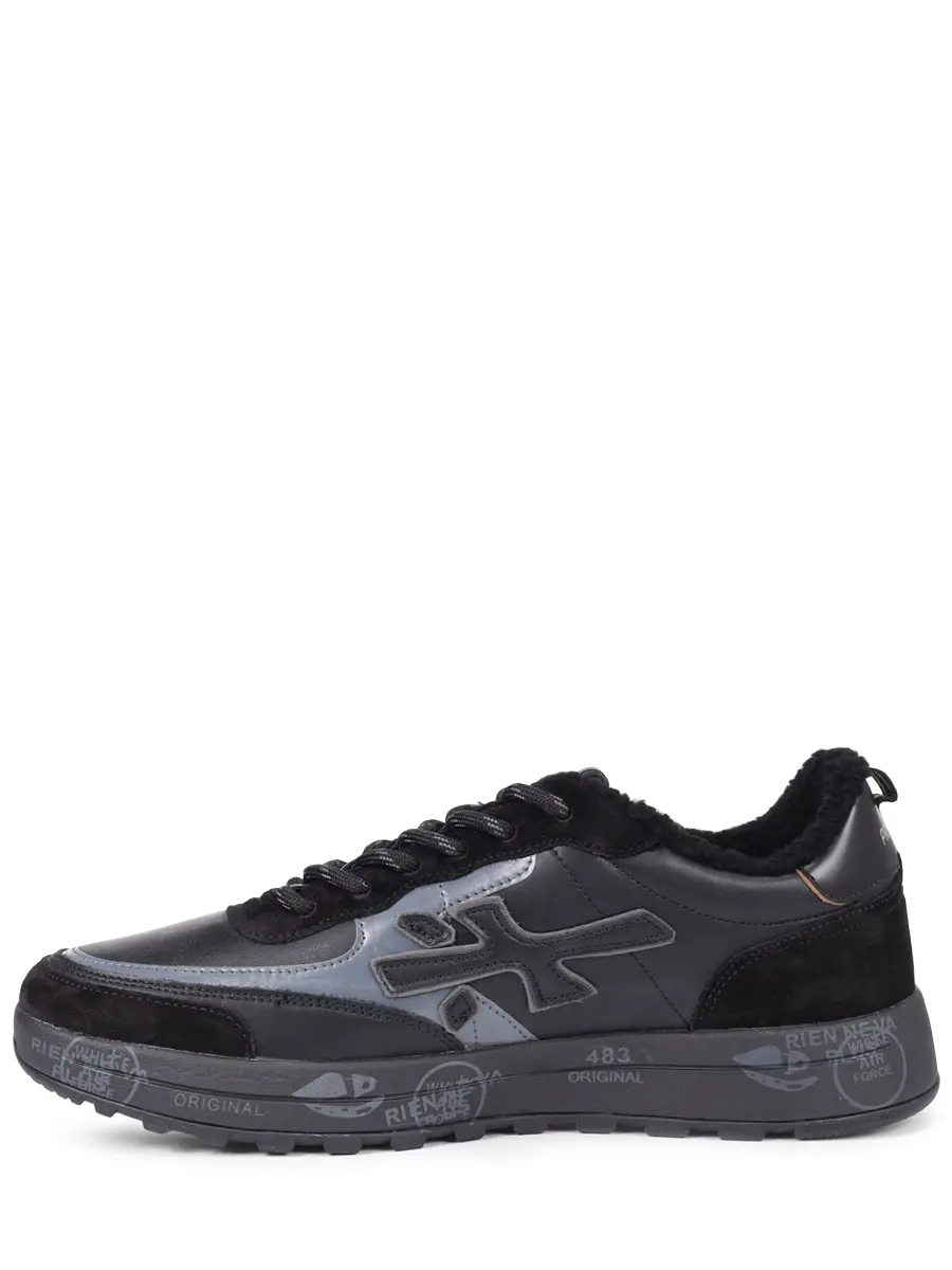 Кроссовки кимбинированные на меху