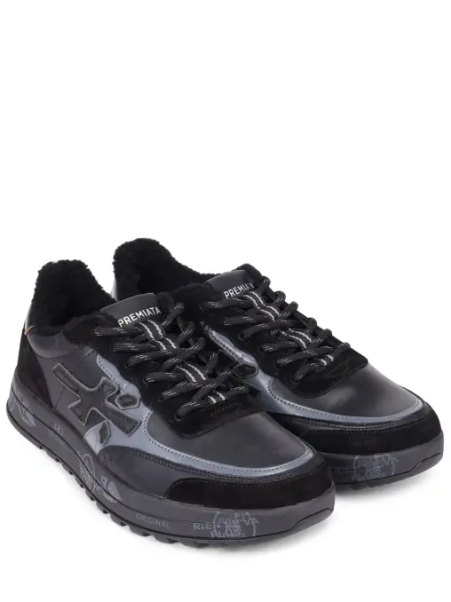 Кроссовки кимбинированные на меху PREMIATA