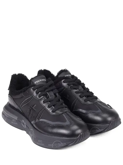 Кроссовки комбинированные на меху Cassie PREMIATA