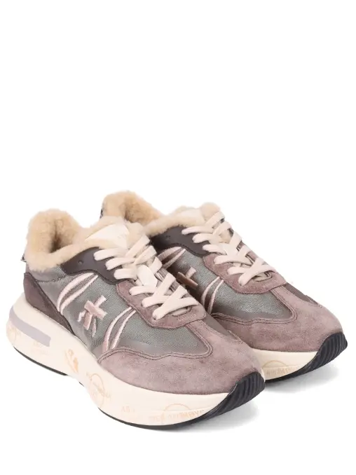 Кроссовки комбинированные на меху Cassie PREMIATA