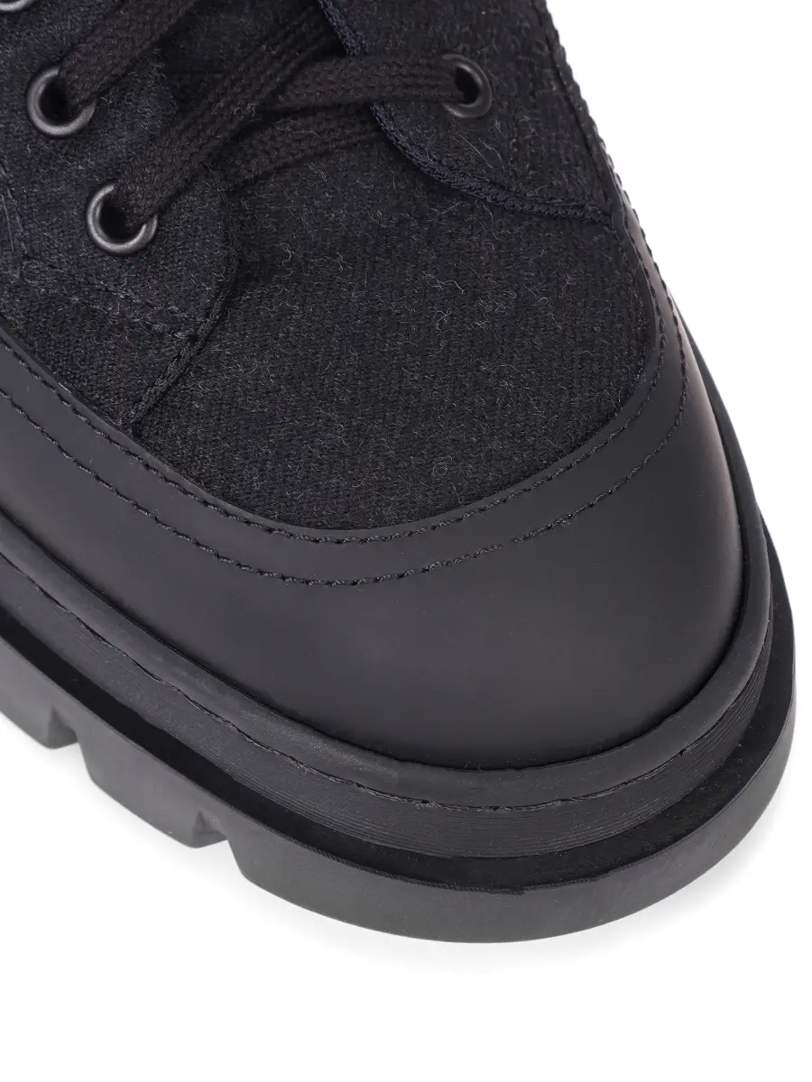 Ботинки комбинированные