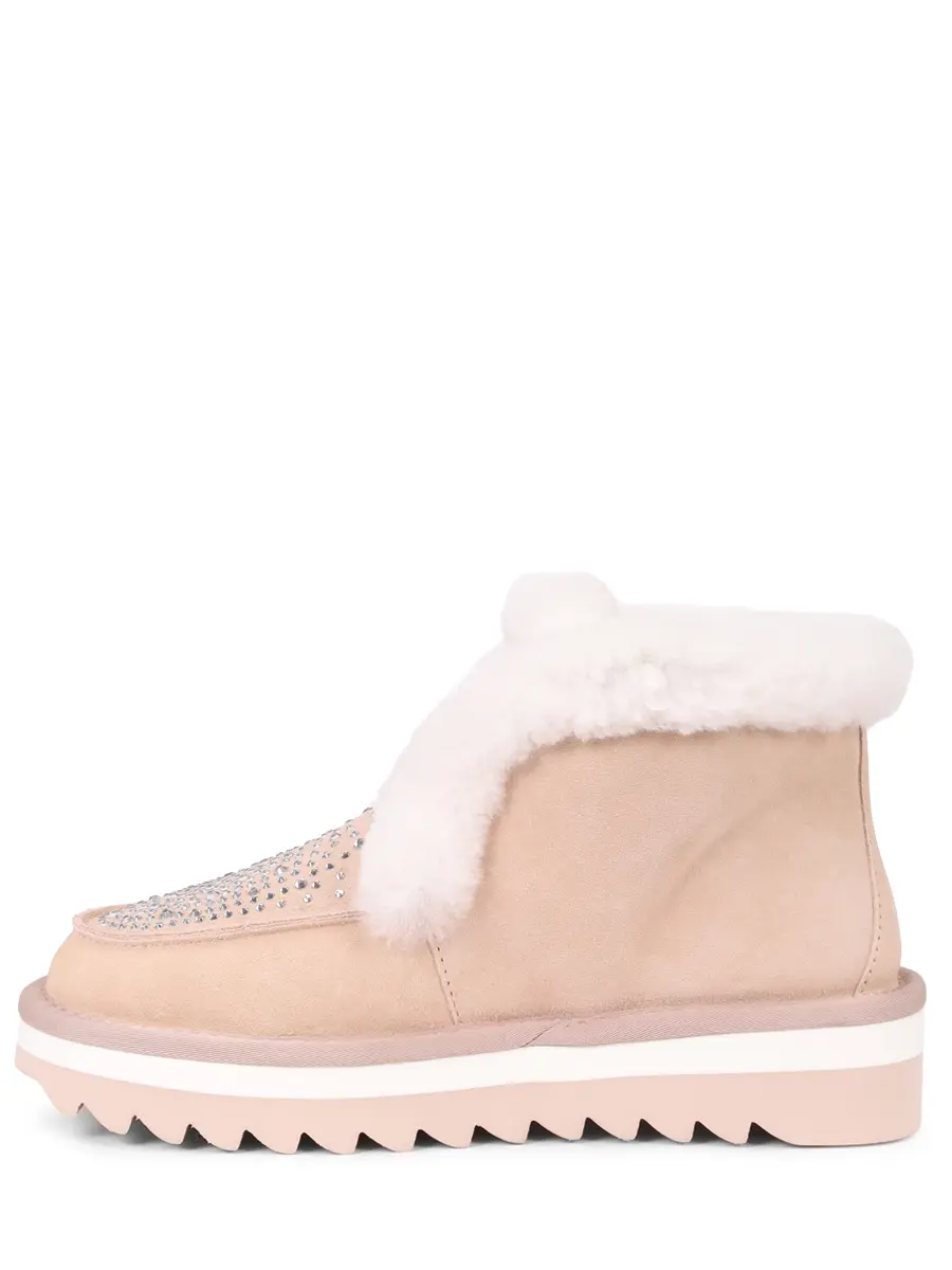 Лоферы замшевые