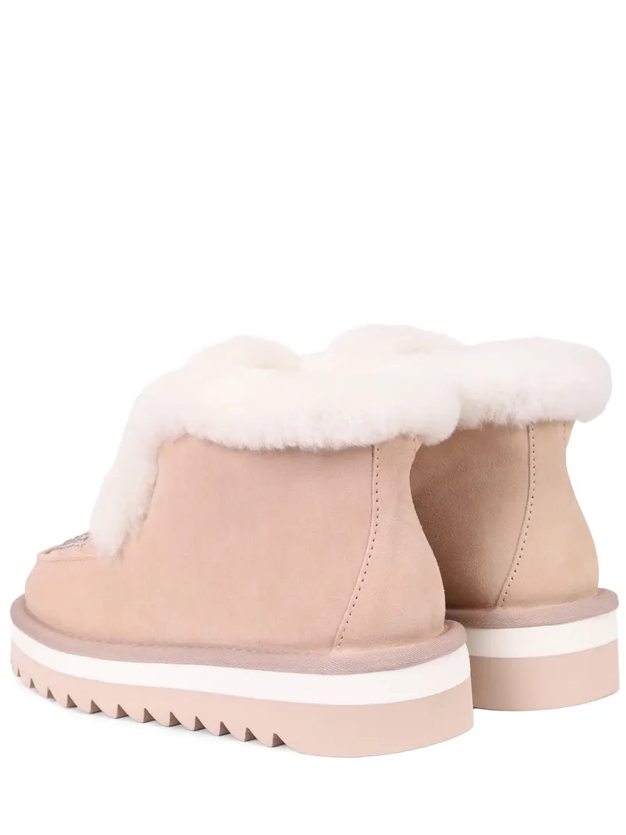 Лоферы замшевые