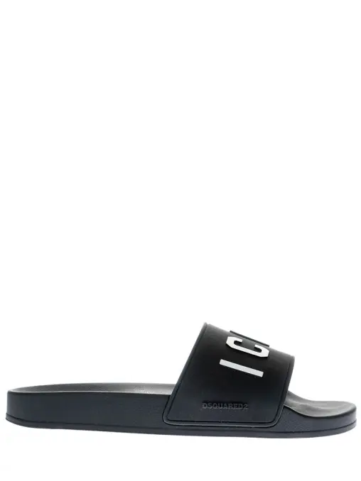 Шлепанцы однотонные DSQUARED2