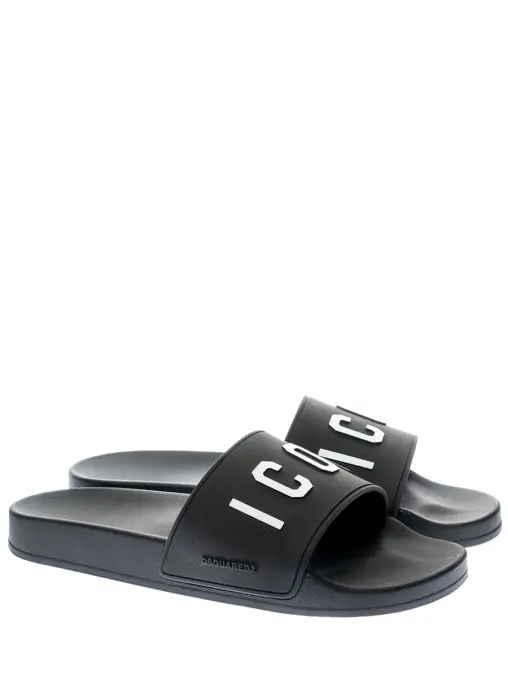 Шлепанцы однотонные DSQUARED2