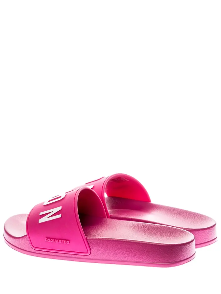 Шлепанцы однотонные