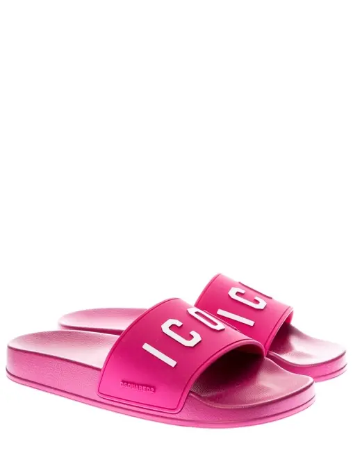Шлепанцы однотонные DSQUARED2