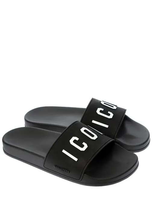 Шлепанцы однотонные DSQUARED2