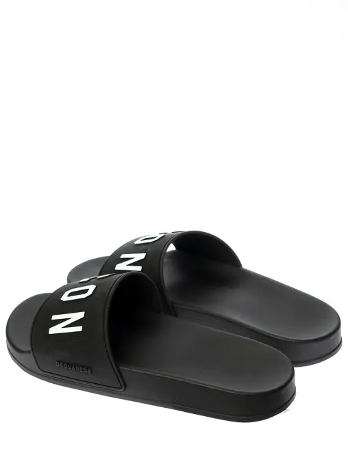 Шлепанцы однотонные DSQUARED2