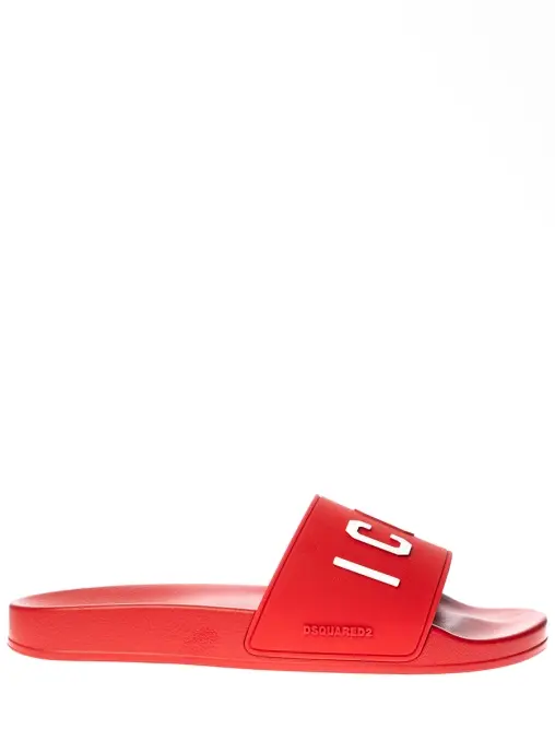 Шлепанцы однотонные DSQUARED2