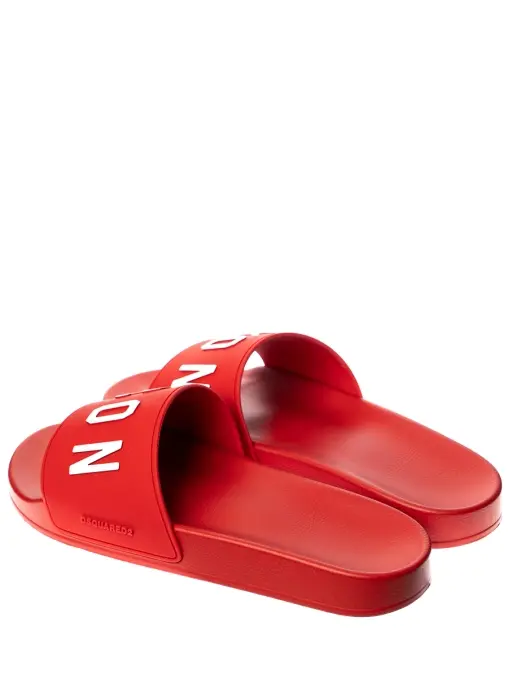 Шлепанцы однотонные DSQUARED2